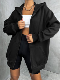 Women&#39;s Zip-Up Hooded Vest