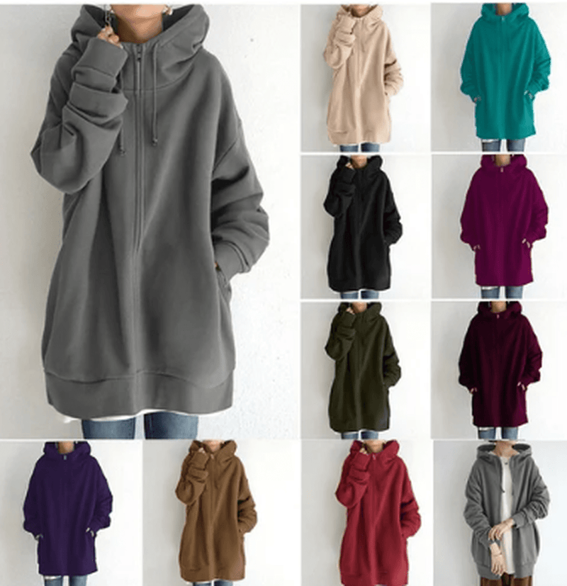 Women&#39;s Zip-Up Hoodie