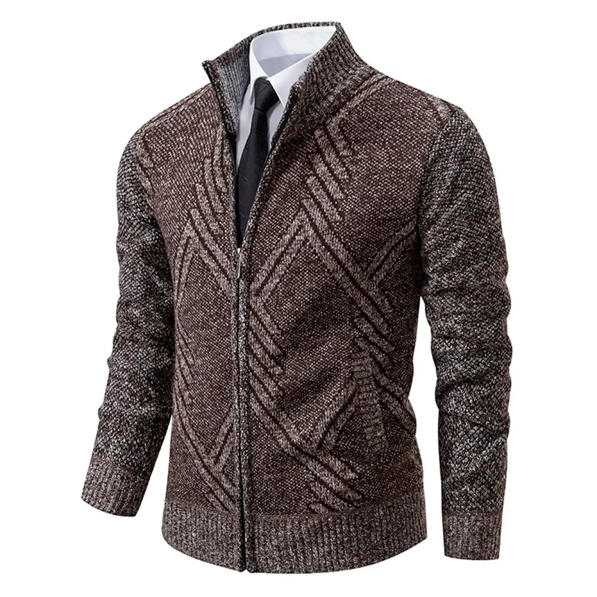 Brown with pattern / 3XL