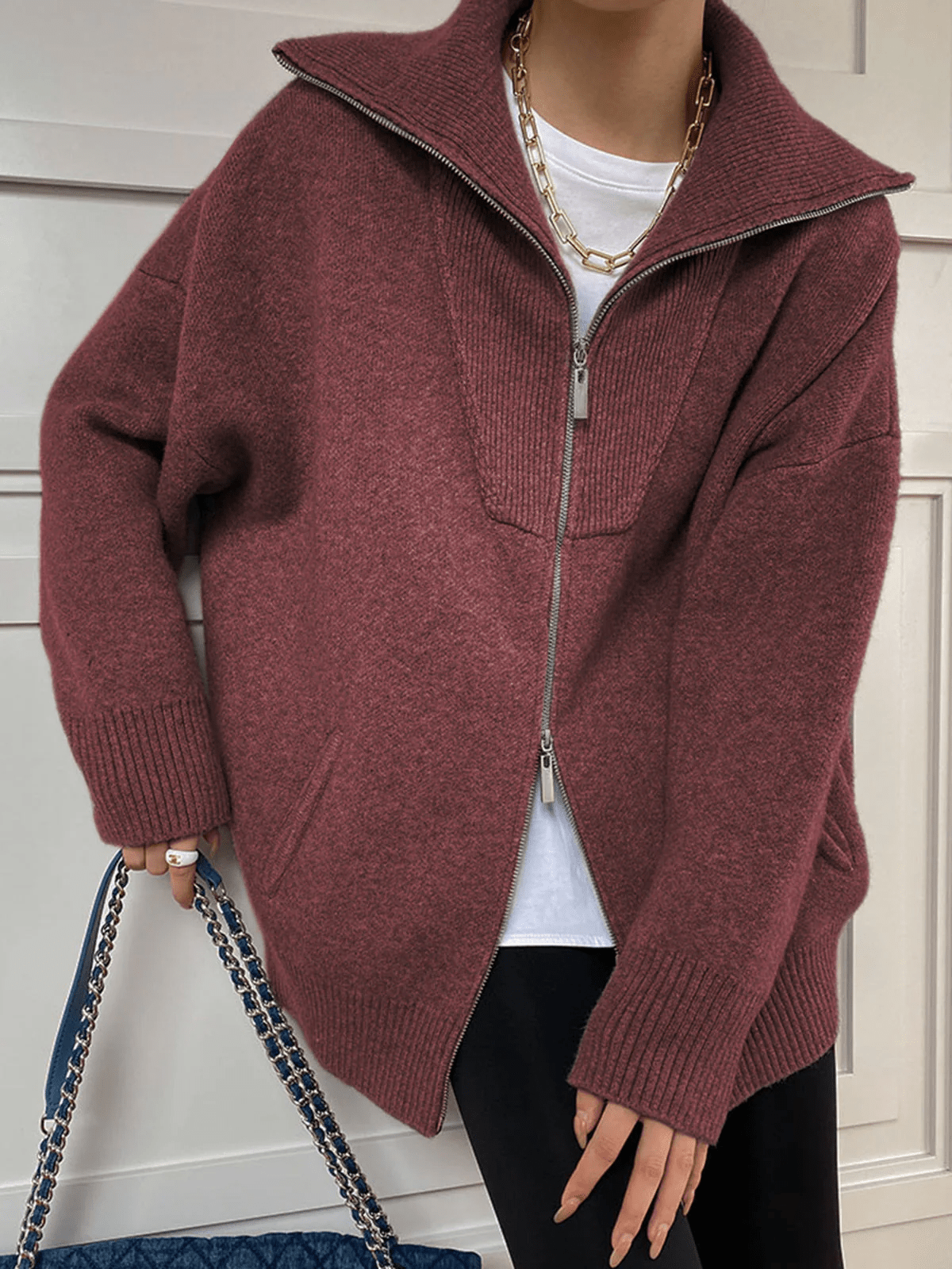 Burgundy / XL