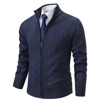 Wool Knit Tailored Cardigan Jacket