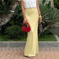 Yellow Maxi Skirt