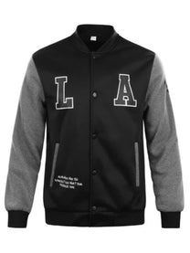Men&#39;s College Jacket With Contrasting Sleeves
