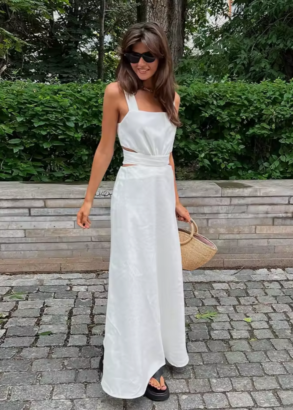 Knotted Cami Maxi Dress