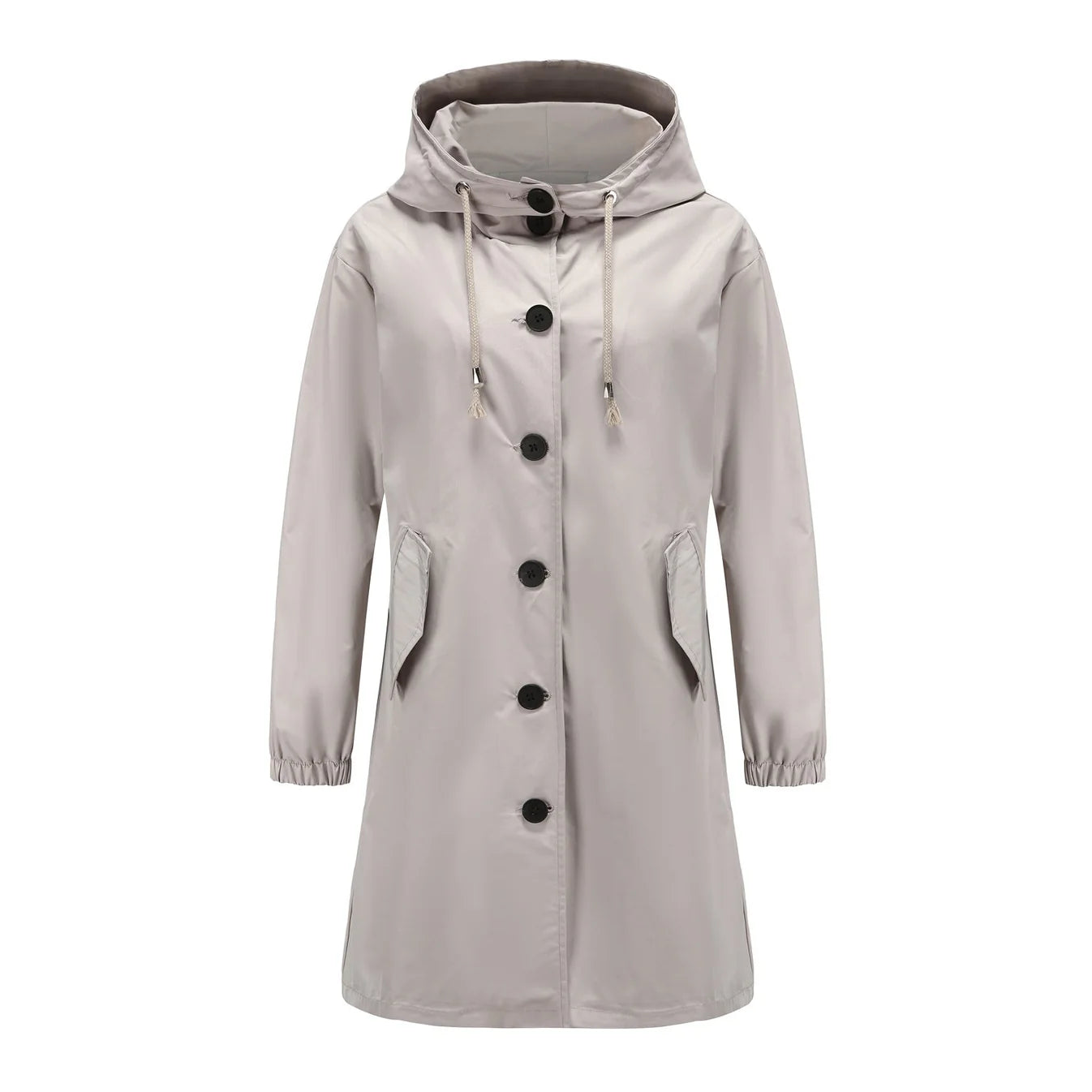 Waterproof Hooded Rain Trench