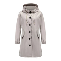 Waterproof Hooded Rain Trench